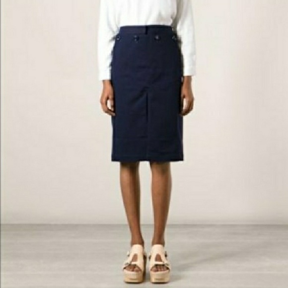 ACNE STUDIOS Denim Pencil Skirt - Picture 2 of 3